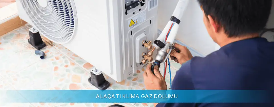 Alaçatı İlçemi Daikin Klima Gaz Dolumu